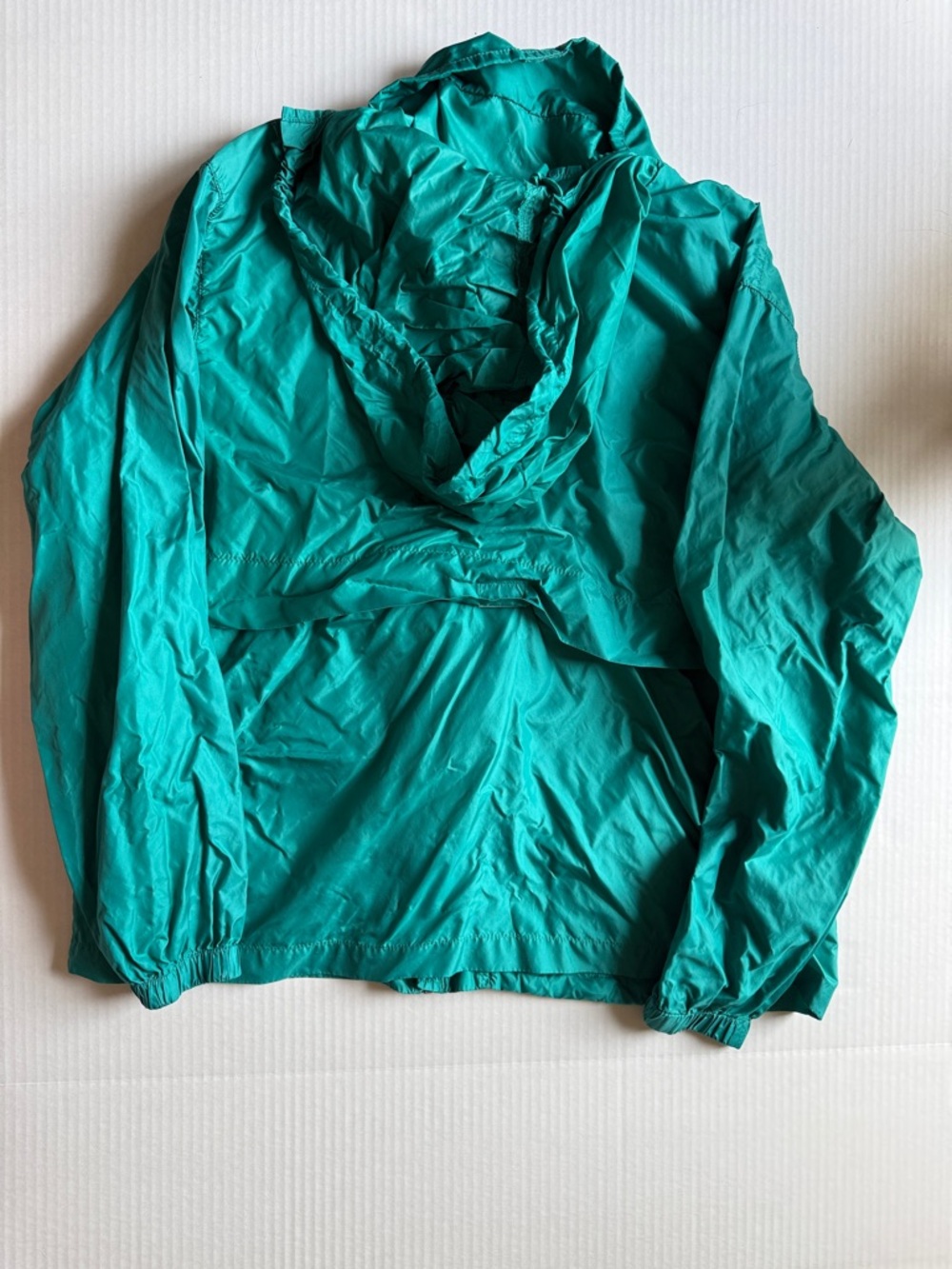 Vintage Eddie Bauer Teal Lightweight Bomber Jacket - Picture 3 of 4